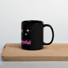 Load image into Gallery viewer, Queer and Successful - The Podcast Black Glossy Mug