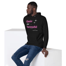 Load image into Gallery viewer, Queer and Successful - The Podcast Unisex Hoodie