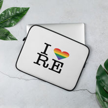 Load image into Gallery viewer, I Heart Real Estate Laptop Bag Pride Edition