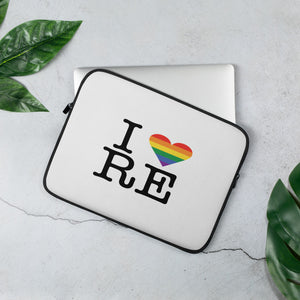 I Heart Real Estate Laptop Bag Pride Edition